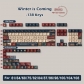 Winter is Coming 104+34 / 54 Cherry Profile Keycap Set Cherry MX PBT Dye-subbed for Mechanical Gaming Keyboard